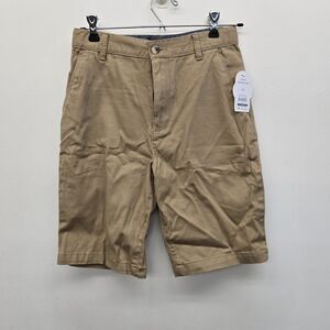BOYS KHAKI SHORTS SIZE 16 BY WONDER NATION NWTS (A19)